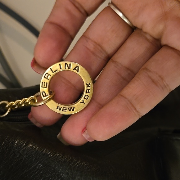 Gorgeous Dark Brown Drawstring Perlina Backpack - Picture 3 of 12